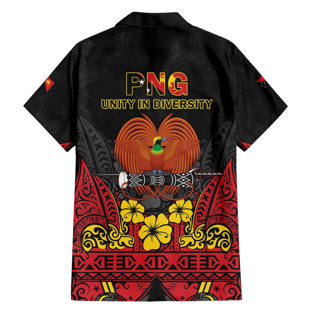 Papua New Guinea Independence Day Family Matching Tank Maxi Dress and Hawaiian Shirt PNG Bird of Paradise 50th Anniversary LT14 - Polynesian Pride