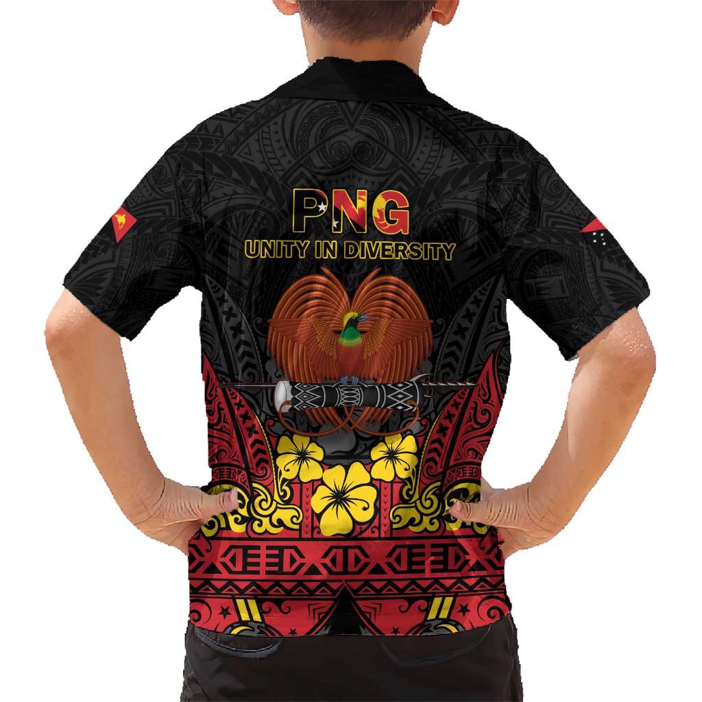 Papua New Guinea Independence Day Hawaiian Shirt PNG Bird of Paradise 50th Anniversary LT14