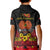 Papua New Guinea Independence Day Kid Polo Shirt PNG Bird of Paradise 50th Anniversary LT14