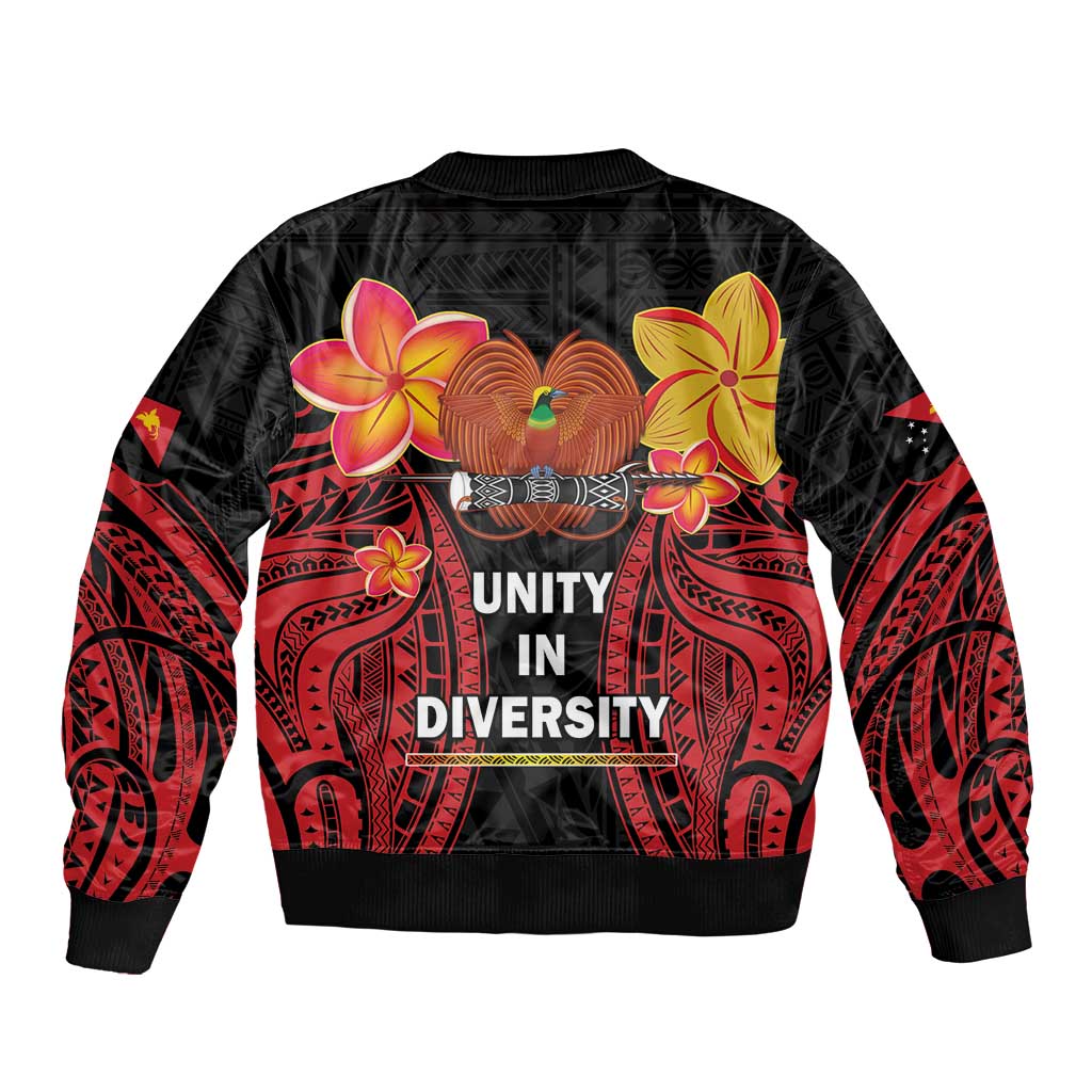 Papua New Guinea Independence Day Bomber Jacket PNG Since 1975 LT14