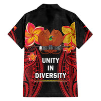 Papua New Guinea Independence Day Family Matching Off The Shoulder Long Sleeve Dress and Hawaiian Shirt PNG Since 1975 LT14 - Polynesian Pride