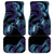 Polynesia Sea Turtle Day Car Mats Tribal Honu Plumeria Polynesian Pattern