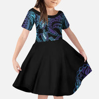 Polynesia Sea Turtle Day Family Matching Puletasi and Hawaiian Shirt Tribal Honu Plumeria Polynesian Pattern