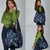 Polynesia Sea Turtle Day Grocery Bag Tribal Honu Plumeria Polynesian Pattern