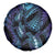 Polynesia Sea Turtle Day Spare Tire Cover Tribal Honu Plumeria Polynesian Pattern