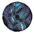 Polynesia Sea Turtle Day Spare Tire Cover Tribal Honu Plumeria Polynesian Pattern
