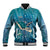 World Sea Turtle Day Polynesia Baseball Jacket Go With The Flow