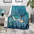 World Sea Turtle Day Polynesia Blanket Go With The Flow