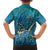 World Sea Turtle Day Polynesia Family Matching Off The Shoulder Long Sleeve Dress and Hawaiian Shirt Go With The Flow