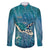World Sea Turtle Day Polynesia Family Matching Puletasi and Hawaiian Shirt Go With The Flow