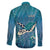 World Sea Turtle Day Polynesia Family Matching Puletasi and Hawaiian Shirt Go With The Flow