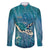 World Sea Turtle Day Polynesia Family Matching Summer Maxi Dress and Hawaiian Shirt Go With The Flow