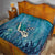 World Sea Turtle Day Polynesia Quilt Go With The Flow