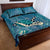 World Sea Turtle Day Polynesia Quilt Bed Set Go With The Flow