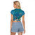 World Sea Turtle Day Polynesia Raglan Cropped T Shirt Go With The Flow