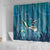 World Sea Turtle Day Polynesia Shower Curtain Go With The Flow