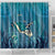 World Sea Turtle Day Polynesia Shower Curtain Go With The Flow