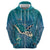 World Sea Turtle Day Polynesia Zip Hoodie Go With The Flow