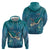World Sea Turtle Day Polynesia Zip Hoodie Go With The Flow