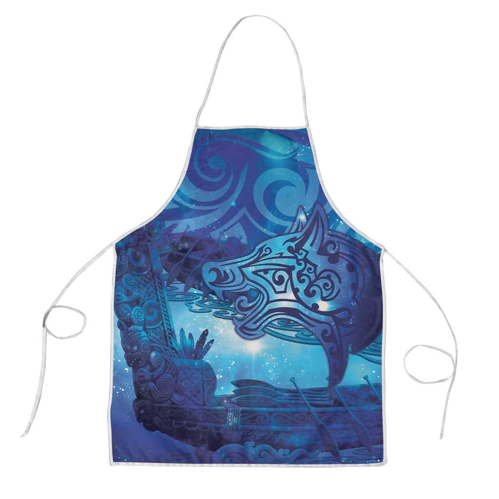 Kuri New Zealand Matariki Apron Aotearoa Dog Waka Maori New Year Galaxy Vibes