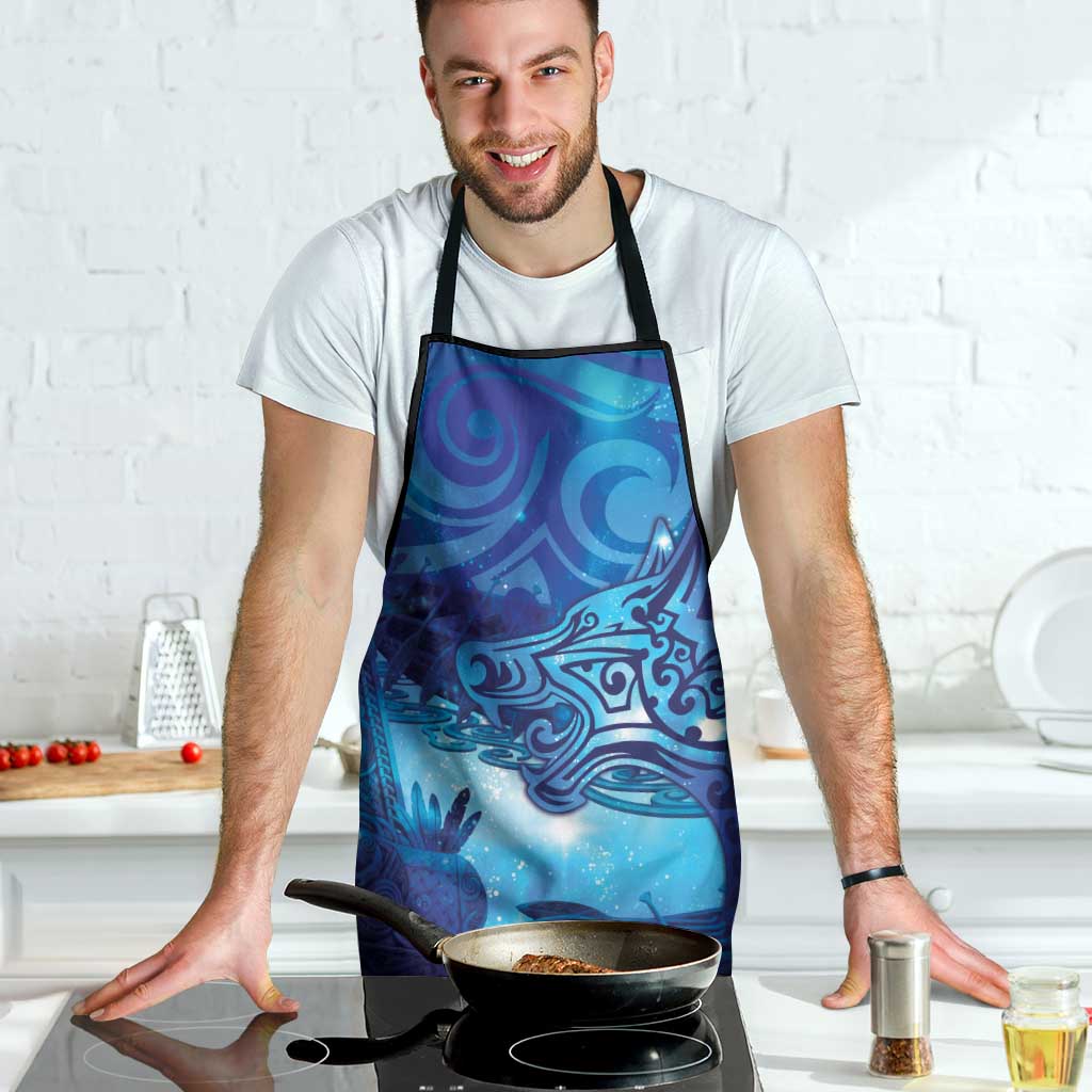 Kuri New Zealand Matariki Apron Aotearoa Dog Waka Maori New Year Galaxy Vibes