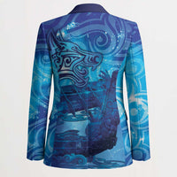 Kuri New Zealand Matariki Blazer Aotearoa Dog Waka Maori New Year Galaxy Vibes