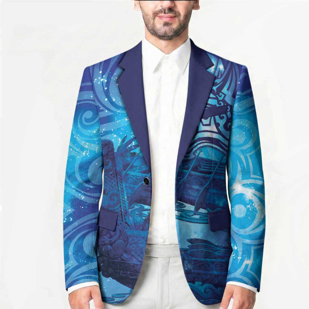 Kuri New Zealand Matariki Blazer Aotearoa Dog Waka Maori New Year Galaxy Vibes
