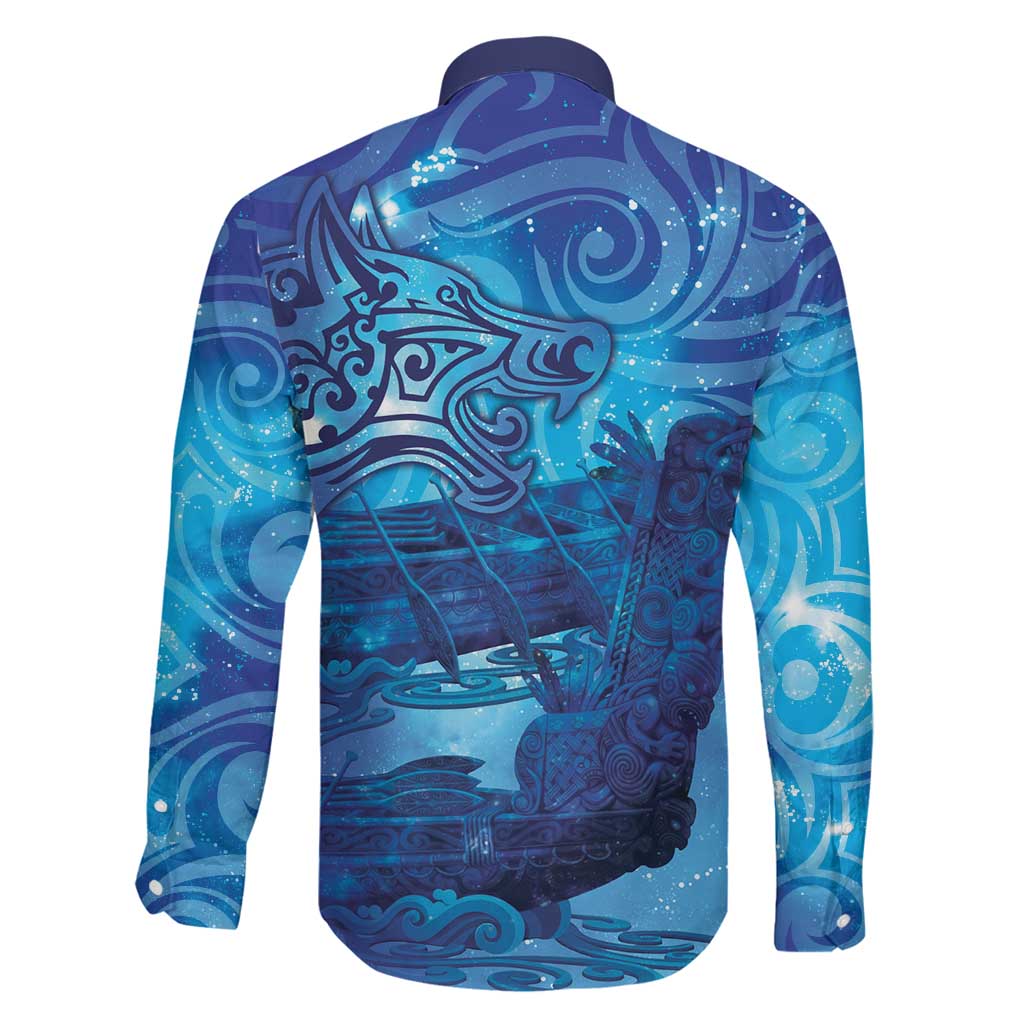 Kuri New Zealand Matariki Family Matching Short Sleeve Bodycon Dress and Hawaiian Shirt Aotearoa Dog Waka Maori New Year Galaxy Vibes LT14 - Polynesian Pride