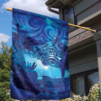 Kuri New Zealand Matariki Garden Flag Aotearoa Dog Waka Maori New Year Galaxy Vibes LT14 - Polynesian Pride