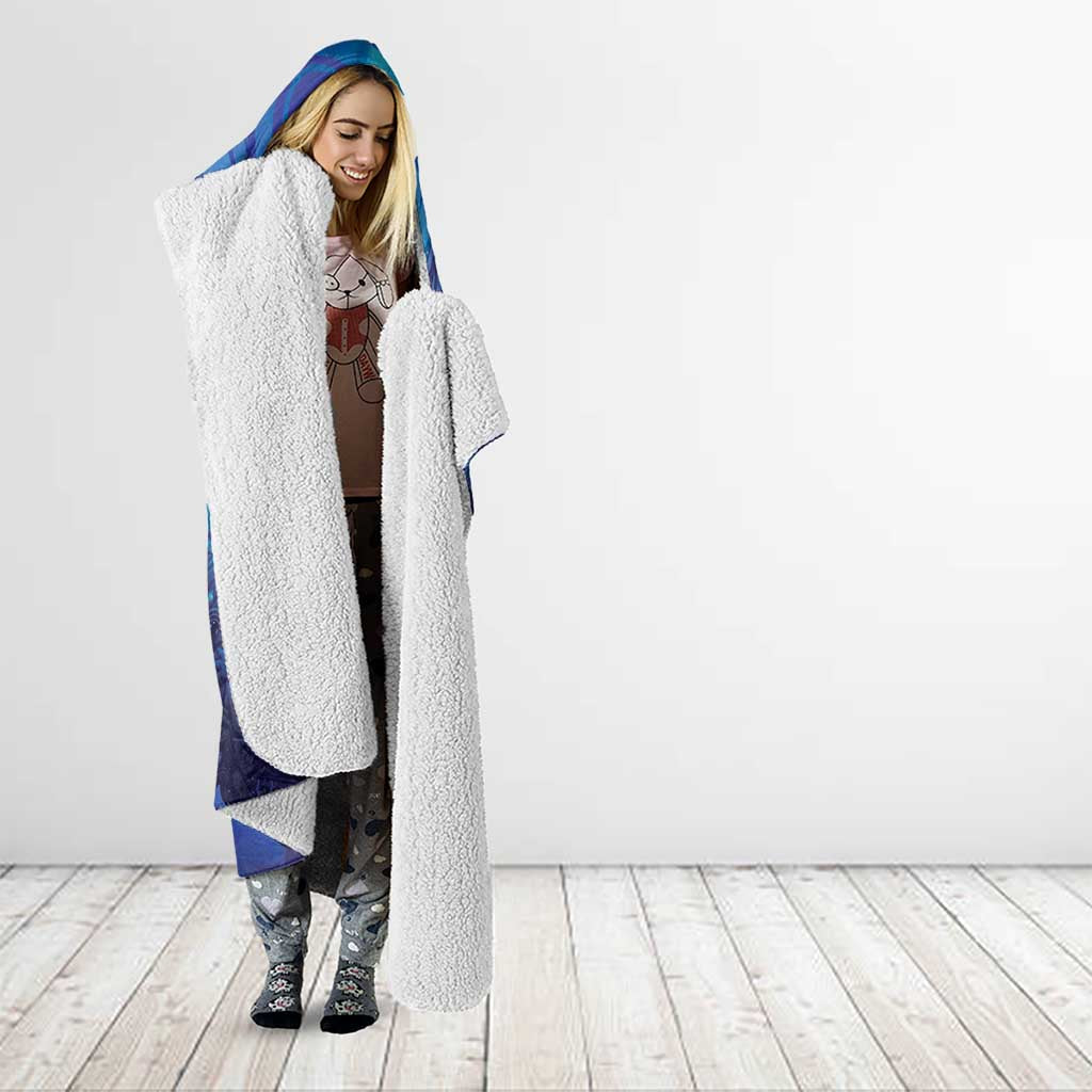 Kuri New Zealand Matariki Hooded Blanket Aotearoa Dog Waka Maori New Year Galaxy Vibes LT14 - Polynesian Pride