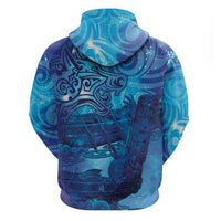 Kuri New Zealand Matariki Hoodie Aotearoa Dog Waka Maori New Year Galaxy Vibes LT14 - Polynesian Pride