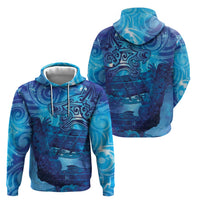 Kuri New Zealand Matariki Hoodie Aotearoa Dog Waka Maori New Year Galaxy Vibes LT14 - Polynesian Pride