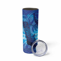 Kuri New Zealand Matariki Skinny Tumbler Aotearoa Dog Waka Maori New Year Galaxy Vibes LT14 - Polynesian Pride
