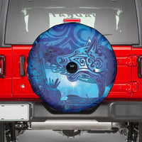 Kuri New Zealand Matariki Spare Tire Cover Aotearoa Dog Waka Maori New Year Galaxy Vibes LT14 - Polynesian Pride