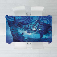 Kuri New Zealand Matariki Tablecloth Aotearoa Dog Waka Maori New Year Galaxy Vibes