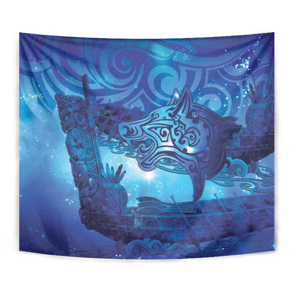 Kuri New Zealand Matariki Tapestry Aotearoa Dog Waka Maori New Year Galaxy Vibes