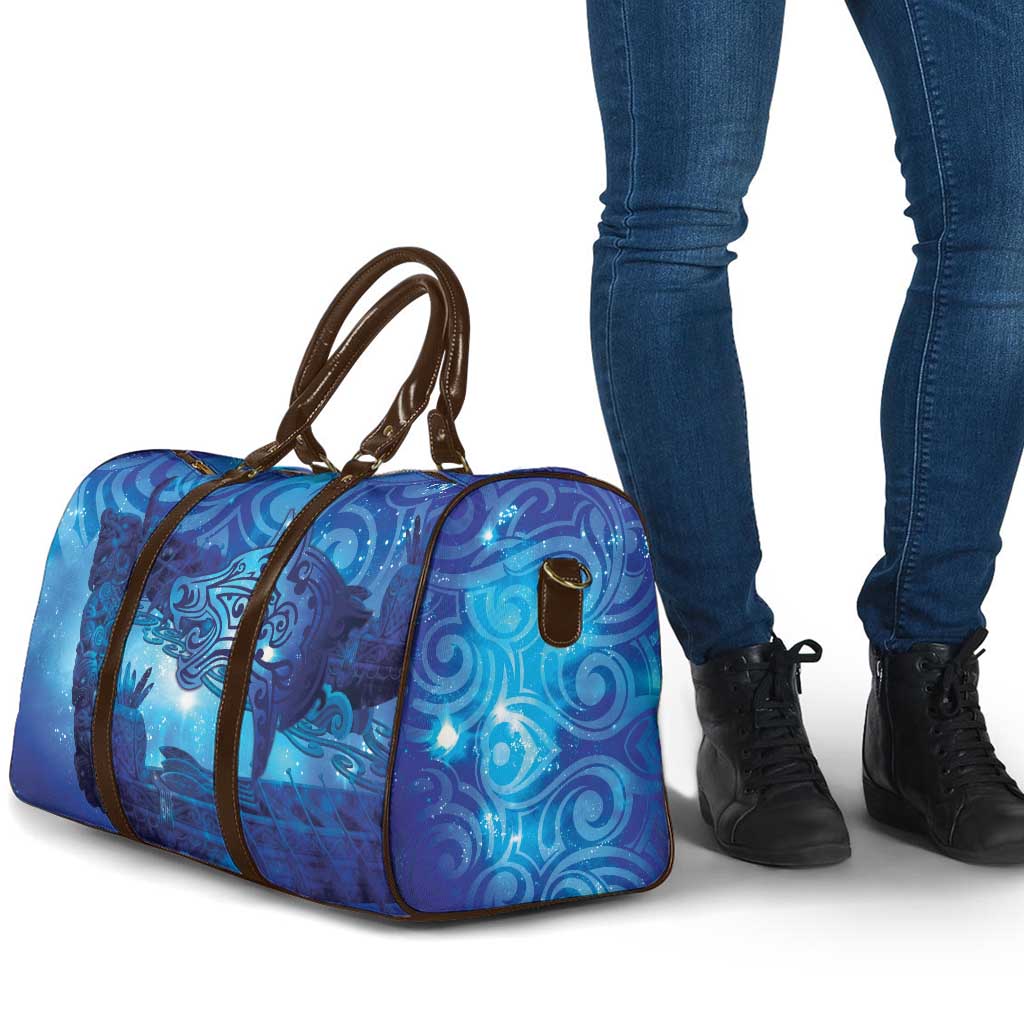 Kuri New Zealand Matariki Travel Bag Aotearoa Dog Waka Maori New Year Galaxy Vibes LT14 - Polynesian Pride