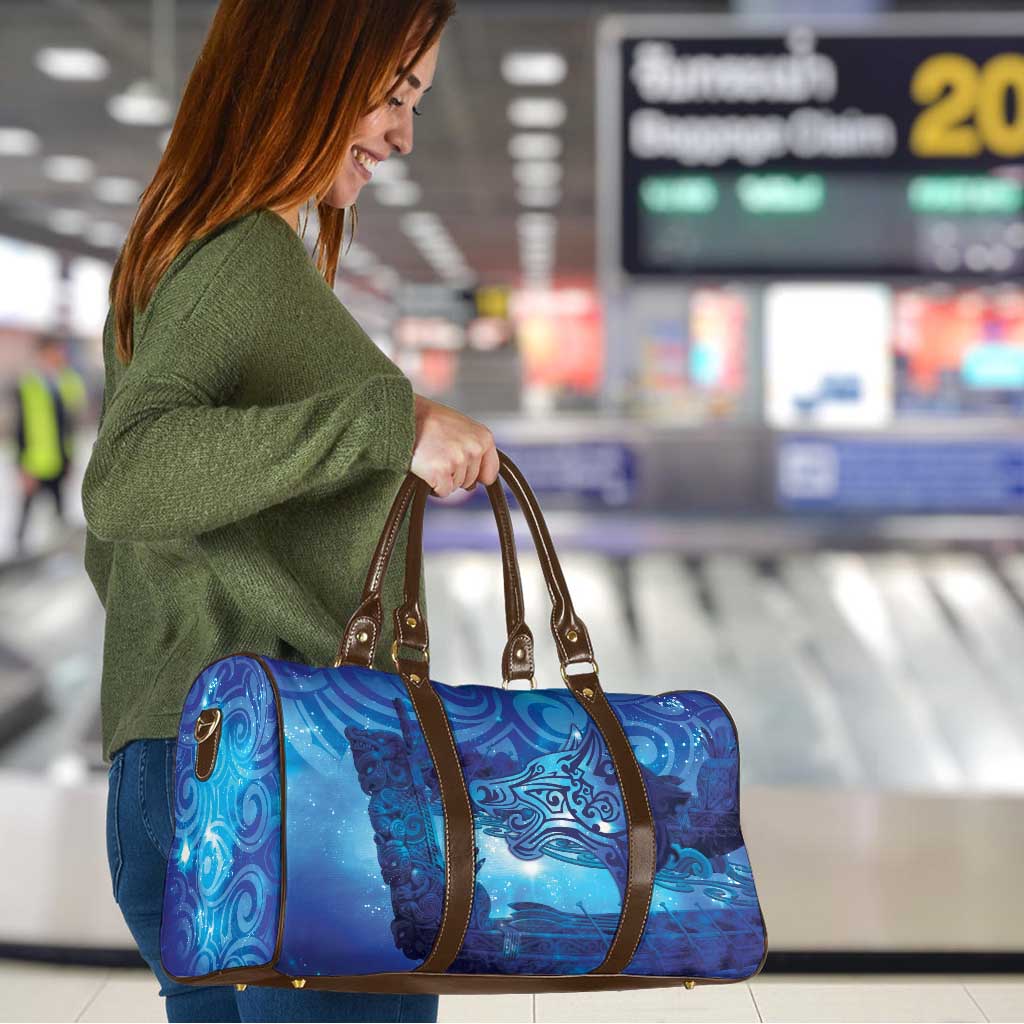 Kuri New Zealand Matariki Travel Bag Aotearoa Dog Waka Maori New Year Galaxy Vibes LT14 - Polynesian Pride