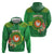 Personalized Manu'a Cession Day Hoodie Tropical Flowers With Polynesian Pattern