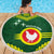 Manu'a Flag Day Beach Blanket Polynesian Pattern National Color Proud