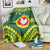 Manu'a Flag Day Blanket Polynesian Pattern National Color Proud