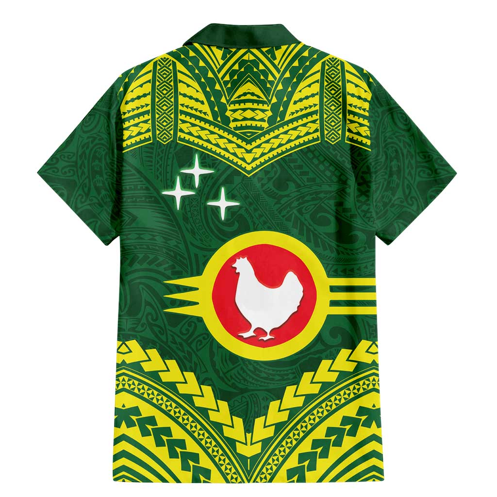 Manu'a Flag Day Family Matching Mermaid Dress and Hawaiian Shirt Polynesian Pattern National Color Proud LT14 - Polynesian Pride