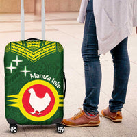 Manu'a Flag Day Luggage Cover Polynesian Pattern National Color Proud