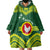Manu'a Flag Day Wearable Blanket Hoodie Polynesian Pattern National Color Proud