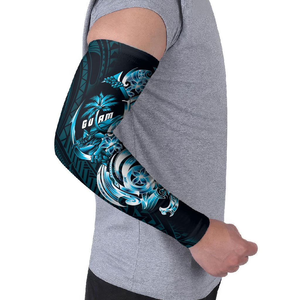 Asut Guam Chamorro Arm Sleeves Guahan Seal Tattoo LT14 - Polynesian Pride