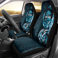 Asut Guam Chamorro Car Seat Cover Guahan Seal Tattoo LT14 - Polynesian Pride