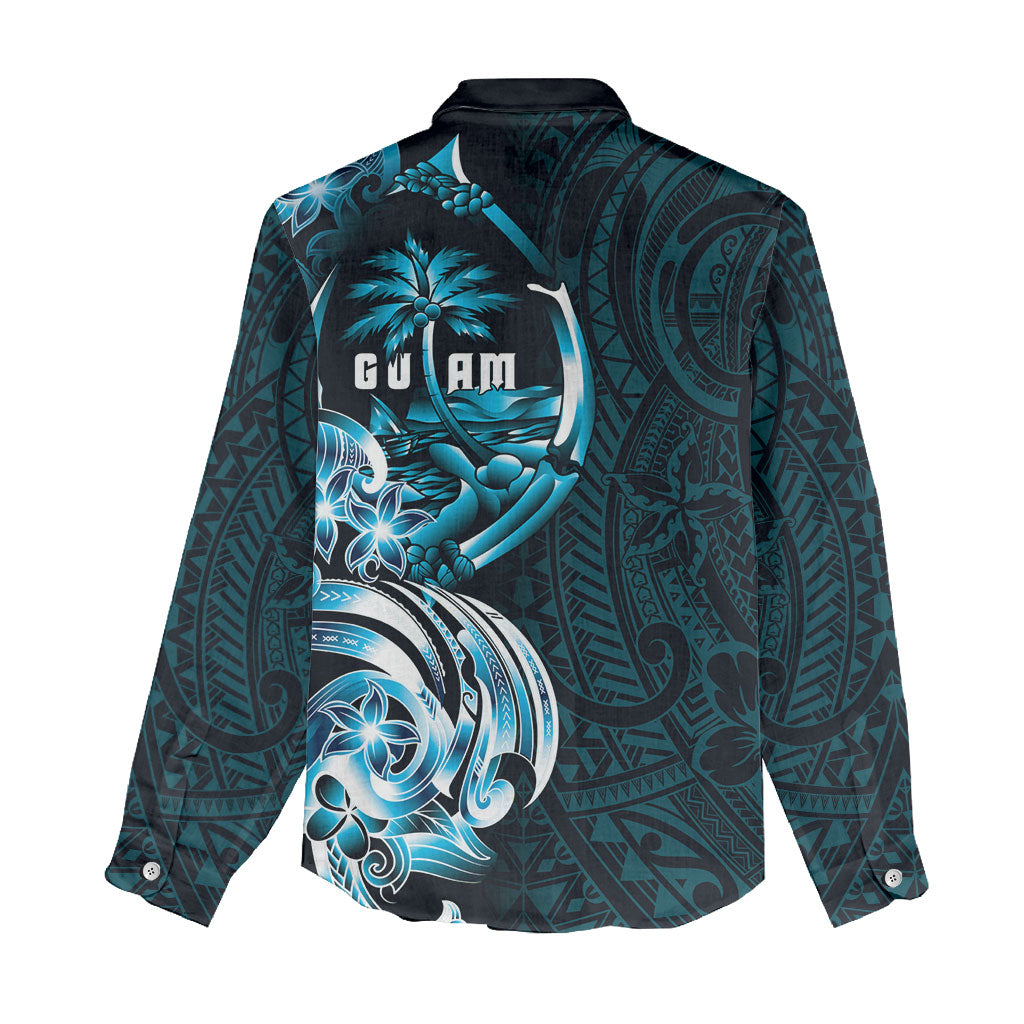 Asut Guam Chamorro Women Casual Shirt Guahan Seal Tattoo LT14 - Polynesian Pride