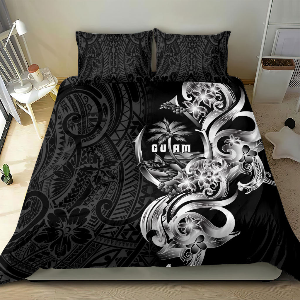 Attelong Guam Chamorro Bedding Set Guahan Seal Tattoo LT14 - Polynesian Pride