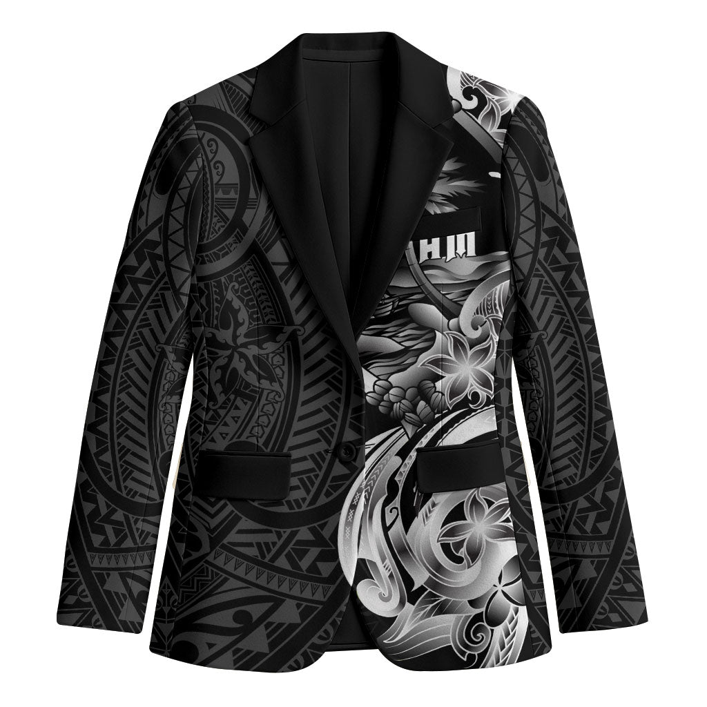 Attelong Guam Chamorro Blazer Guahan Seal Tattoo LT14 Unisex Black - Polynesian Pride