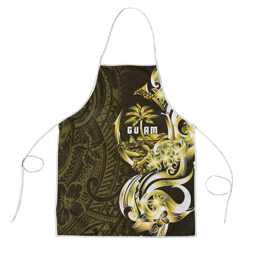 Amariyu Guam Chamorro Apron Guahan Seal Tattoo LT14 Yellow - Polynesian Pride